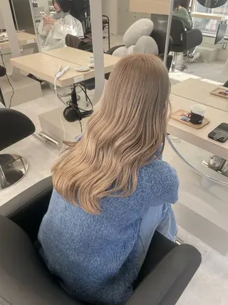 ロング 抜け感style💎 𝑹𝑼𝑵𝑨のヘアスタイル