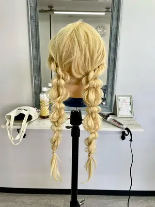 ヘアアレンジ オノ アカネのヘアスタイル