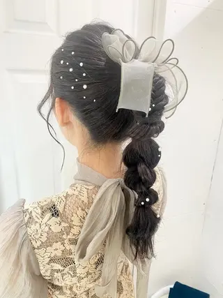 ヘアアレンジ uros.所属・uros.中目黒 moekaのヘアスタイル