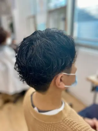 パーマ メンズ HIRAGA MIKIのヘアスタイル