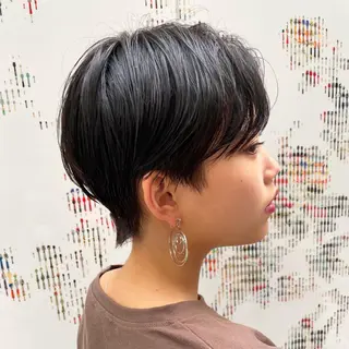 ショート カラー 【ショートカット 美髪矯正】今井隆太のヘアスタイル