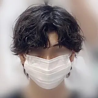 パーマ メンズ メンズ縮毛矯正 ♠️店長下平隼人のヘアスタイル