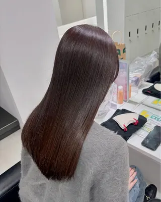 ロング カラー グレージュ/ベージュ /経堂/sana🌱のヘアスタイル