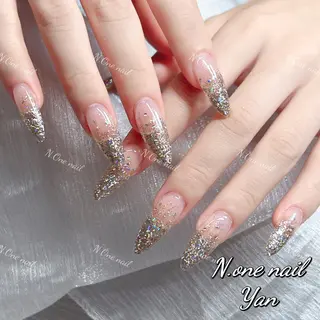 ネイル 長いだし/スカルプ/ パラシェルN.oneのネイルデザイン