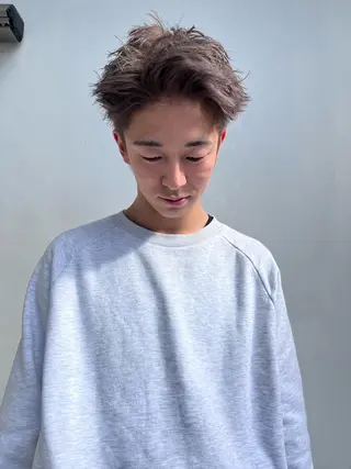 ショート カラー メンズ トレンドヘア◎ 店長 清原佑太のヘアスタイル