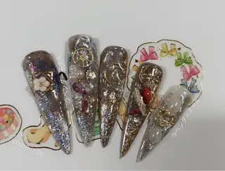 ネイル ラベンダー💖日暮里 ルル💖ネイルのネイルデザイン