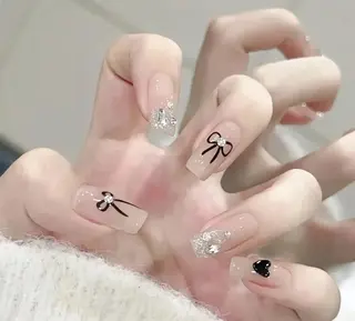 ネイル By moonネイル 🌷ワンホン/韓国風のネイルデザイン