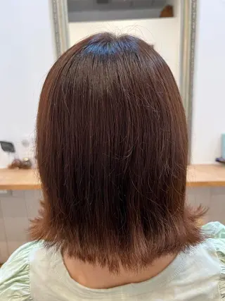 ミディアム カラー 🐰ハイトーンカラー 畠山 渡🐰のヘアスタイル