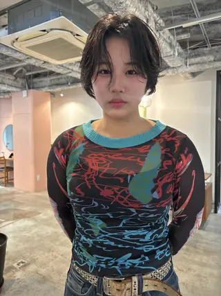 ショート yu maのヘアスタイル