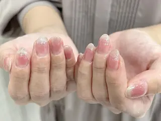 ネイル Shis_🦄shi 韓国風キラキラネイルのネイルデザイン