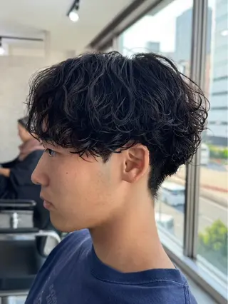 パーマ メンズ 韓国メンズ特化 土屋 光太郎のヘアスタイル
