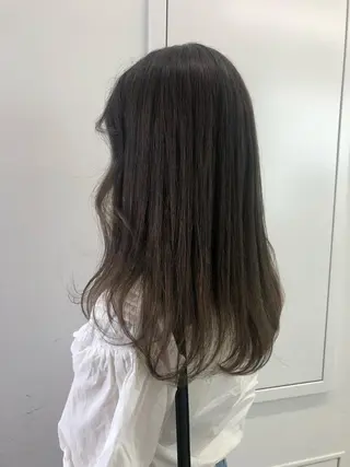 ロング カラー 坂口 功一郎のヘアスタイル