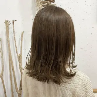 ミディアム カラー 🪭risa 暖色/レイヤー🪭のヘアスタイル