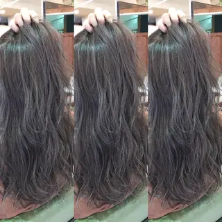 ロング カラー 青木 茂樹⭐️ 透明感カラーのヘアスタイル