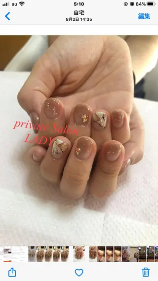 ネイル 桜田 麻菜のネイルデザイン