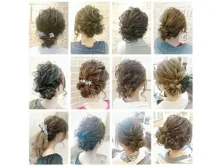 ミディアム カラー ヘアアレンジ Emerge 大宮 西口店【エマージュ】のヘアスタイル