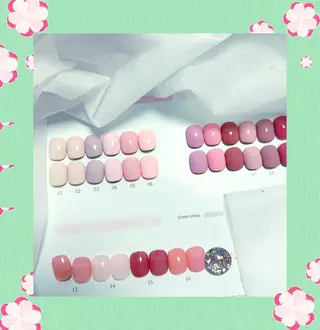 ネイル pink ladyサロン所属・べ にのネイルデザイン