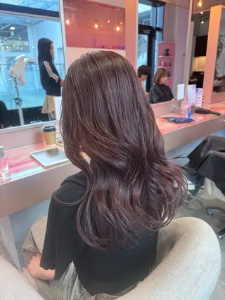 ロング 艶カラー✨レイヤー 𝐚𝐲𝐚𝐤𝐚のヘアスタイル