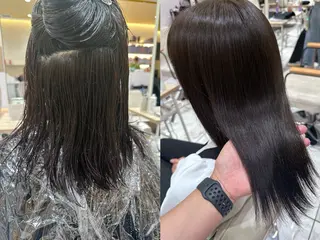 ミディアム AMI ウルフパーマ/メンズのヘアスタイル