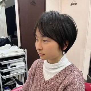 ショート カラー ショート専門 笠井翔太のヘアスタイル
