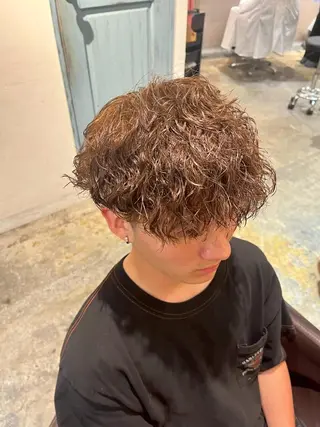 カラー メンズ メンズカット パーマ特化  清士郎のヘアスタイル