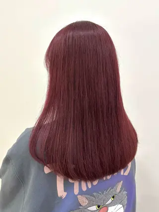 セミロング 🎀クロスパーマ/ ボブ🎀MOMONAのヘアスタイル