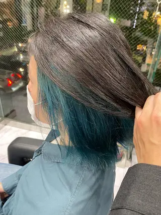 カラー Luce 杉本のヘアスタイル