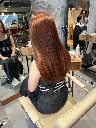 ロング 阪倉 美玲のヘアスタイル