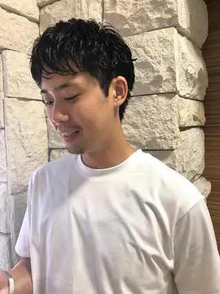 ヘアアレンジ メンズ メンズ特化✂️栗原 侑也のヘアスタイル