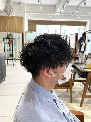 メンズ 鬼松沙弥 ❤︎メンズパーマのヘアスタイル