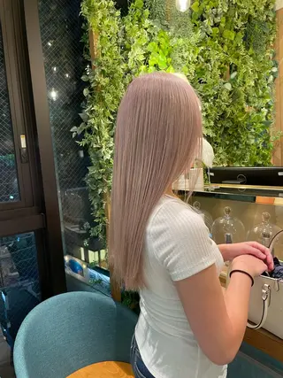 ロング カラー 🌈ブリーチ特化🌈 MINATOのヘアスタイル