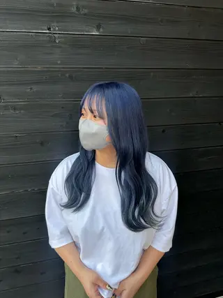 ロング 大羽 晴日のヘアスタイル