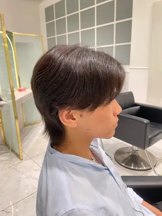 ショート パーマ メンズ カットモデル無料✨ 塚田のヘアスタイル