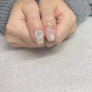 ネイル パラジェルネイル 大人可愛/シンプルのネイルデザイン