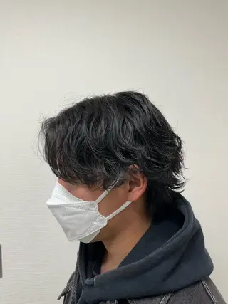 ショート パーマ メンズ 【パーマ率90%】 サエキカズマのヘアスタイル