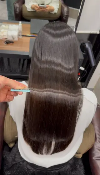 ロング 韓国/ワンホンヘア 髪質改善/MaCoのヘアスタイル