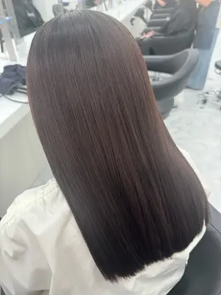 カラー noa🎀美髪縮毛/ 透明感カラーのヘアスタイル