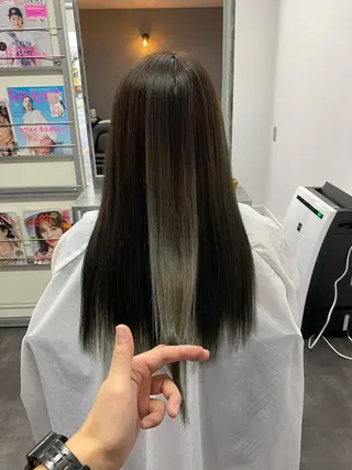 ロング 平田 広大のヘアスタイル