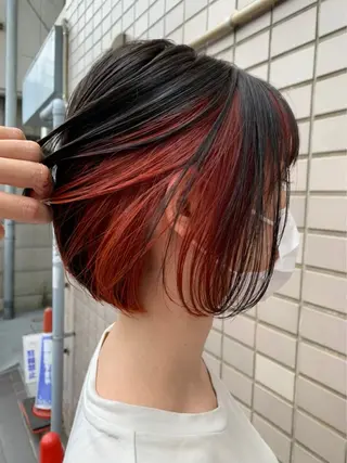 カラー °ʚ暖色カラー特化 ɞ°Ash国立店ほののヘアスタイル
