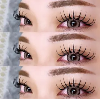 マツエク・マツパ BAMBI 🖤KAWAIのマツエク・マツパデザイン