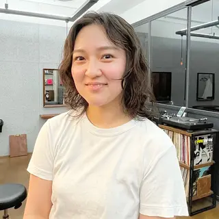 ミディアム パーマ メンズ ✂︎ウルフ・ショート ✂︎MIKUNIのヘアスタイル