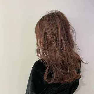 ロング カラー 赤み消しカラー 🍀JUNKIのヘアスタイル
