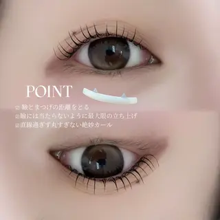 マツエク・マツパ Olivia Blueのマツエク・マツパデザイン