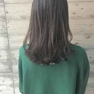 カラー クニモトハルナ ボブ/柔らかカラーのヘアスタイル