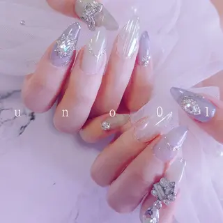 ネイル 梅田🦄中崎町🩵 u n o 0 1のネイルデザイン