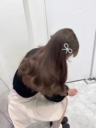 ロング カラー 🎀暖色/ラベンダー /paru🤍のヘアスタイル
