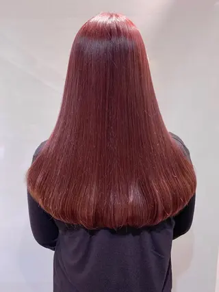 セミロング カラー ヘアアレンジ 柔らか垢抜けｶﾗｰと ｶｯﾄ🫧ASUKAのヘアスタイル
