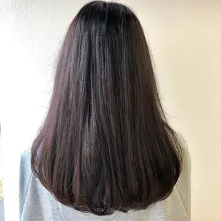 ロング カラー 菅沢 奈生のヘアスタイル
