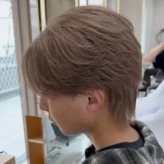 カラー メンズ 菅野 心悠/メンズヘアのヘアスタイル