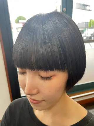 ショート パーマ La Ruelle yoko🐈髪質改善のヘアスタイル